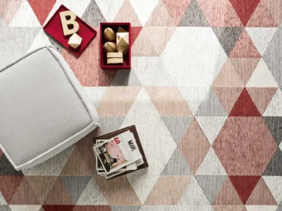 Tappeto geometrico Esagono di Calligaris