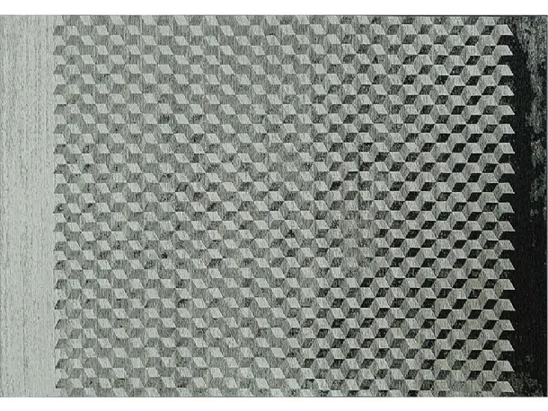 Tappeto Rubik in tessuto di cotone e ciniglia di Cattelan Italia