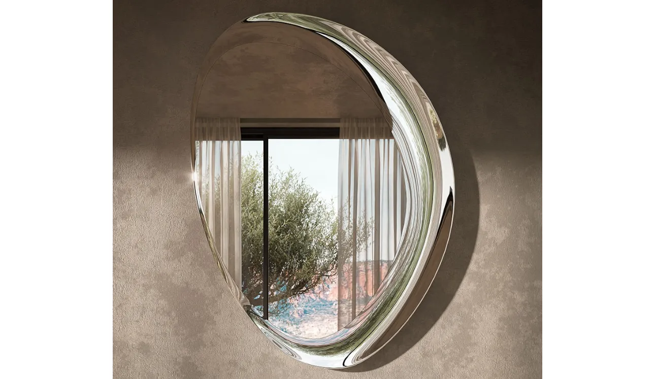 Specchio Ascot Magnum in cristallo specchiato di Cattelan Italia