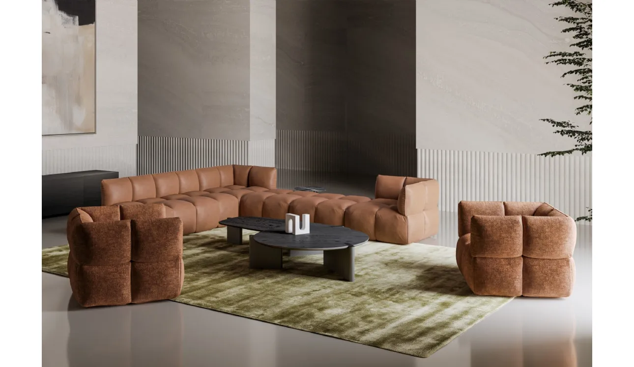 Tavolino in legno Flatiron coffee table di Bonaldo
