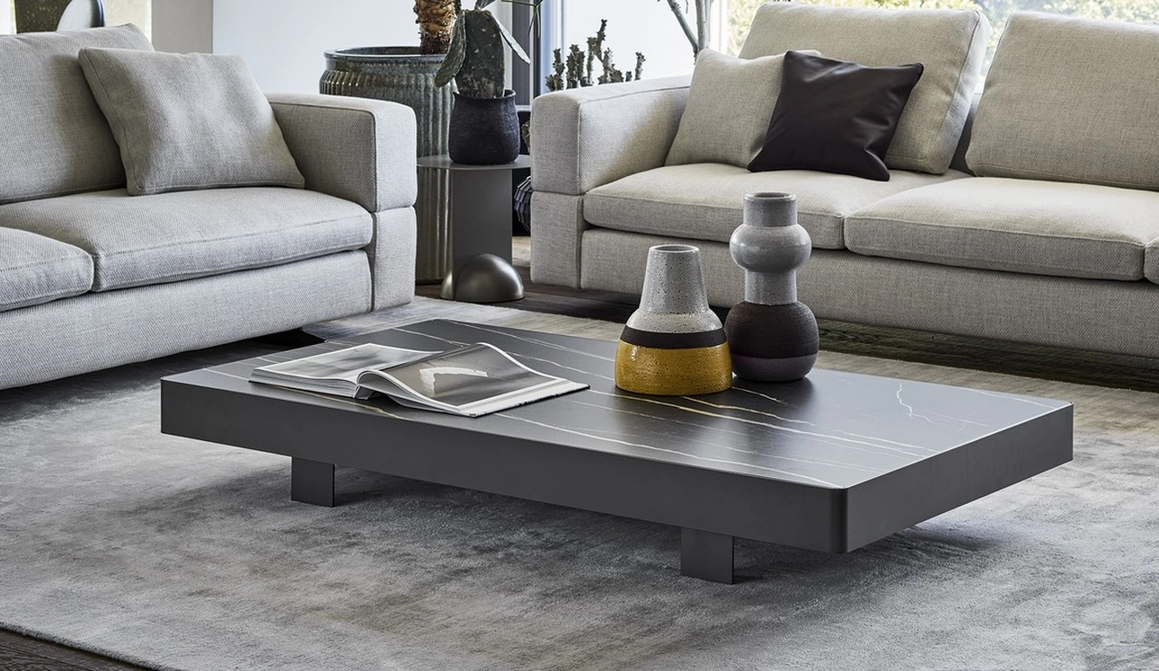 Tavolino basso di design Jazz di Bonaldo