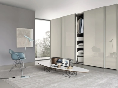 Armadio Ala Vetro Juta di Sangiacomo