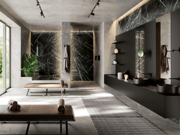 Mobile da Bagno sospeso Kyton 16 di Nova Cucina