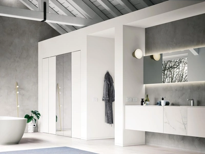 Mobile da Bagno sospeso Mk1 02 di Nova Cucina