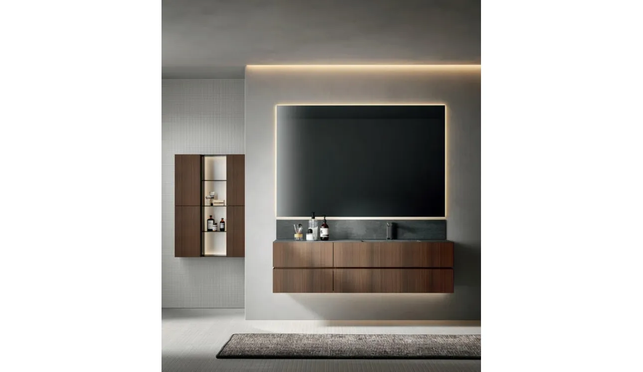Mobile da Bagno sospeso Nike 2323 in essenza Eucalipto di Edoné