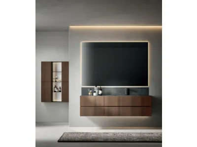 Mobile da Bagno sospeso Nike 2323 in essenza Eucalipto di Edoné