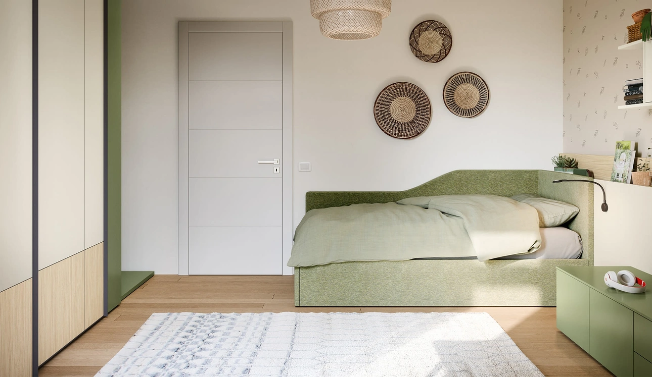 Cameretta Letto a Divano di Nidi