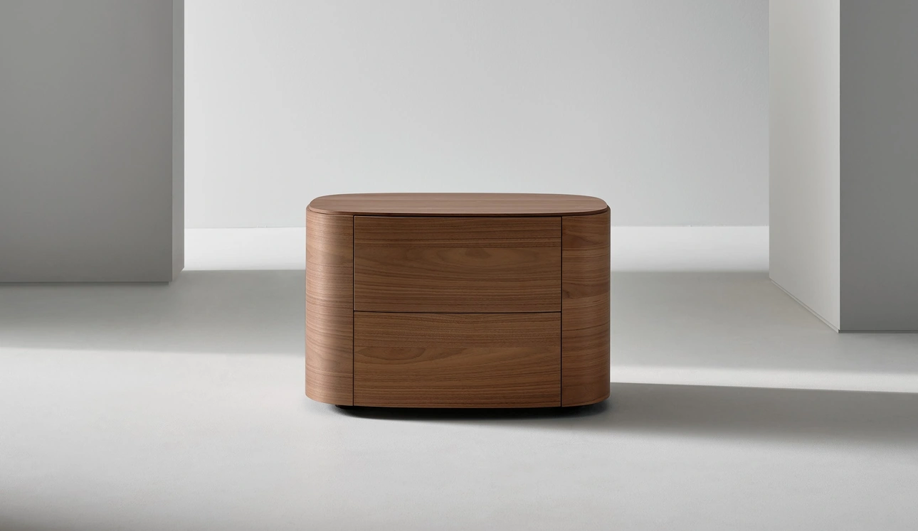 Comodino in legno Isabey di Bonaldo