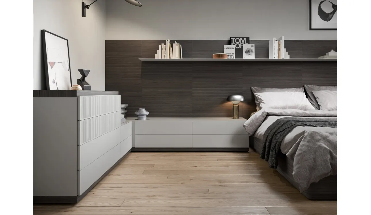 Comodino Easy System di Novamobili