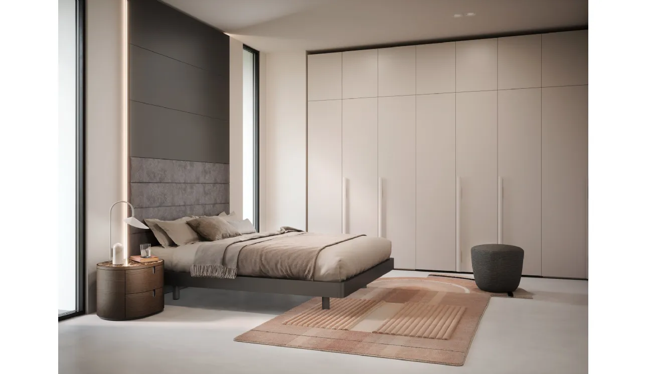 Comodino in legno Vesta di Novamobili