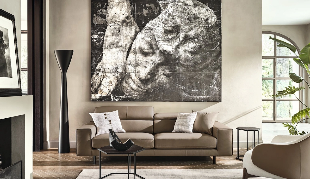 Divano lineare Edgar di Calligaris