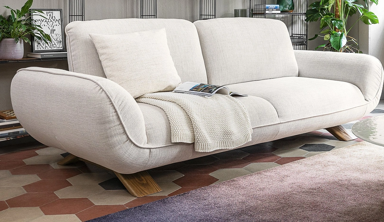 Divano lineare Favola di Calligaris