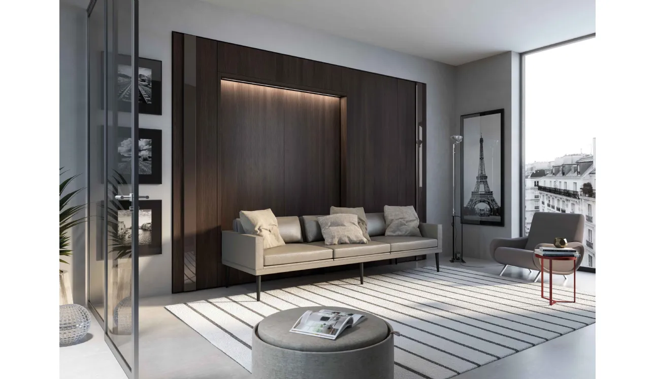 Letto a scomparsa Alcova Light Comp 253 di Tumidei