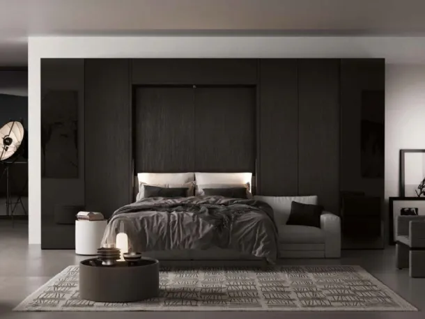 Letto a scomparsa in melaminico Comp 279 di Tumidei