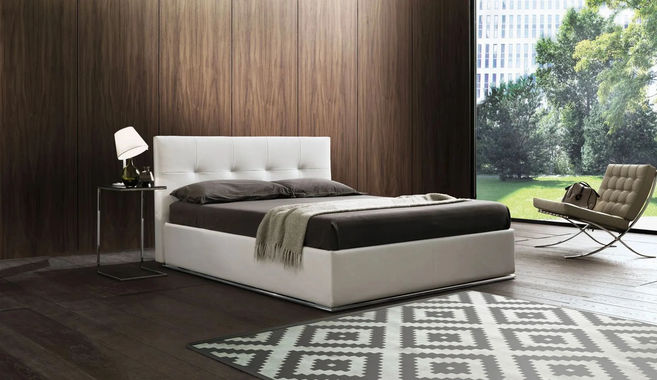 Letto Alexia in ecopelle di Ergogreen