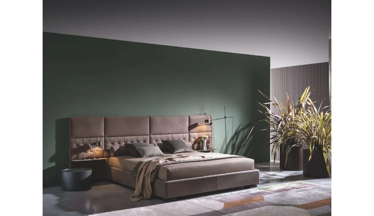 Letto matrimoniale Boiserie Marlene di Twils