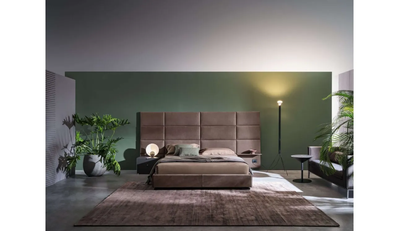 Letto matrimoniale Boiserie Marlene di Twils