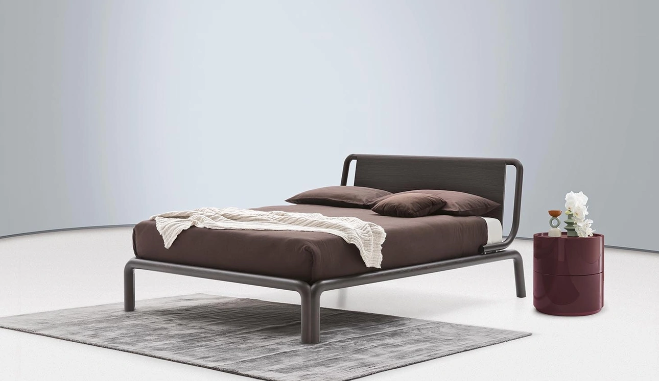 Letto in legno massello Rovì di Alf Da Frè