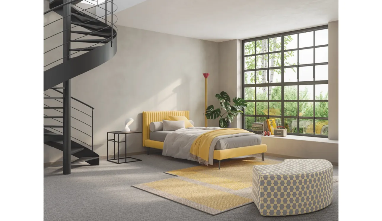Letto singolo Boiserie Delphine di Twils