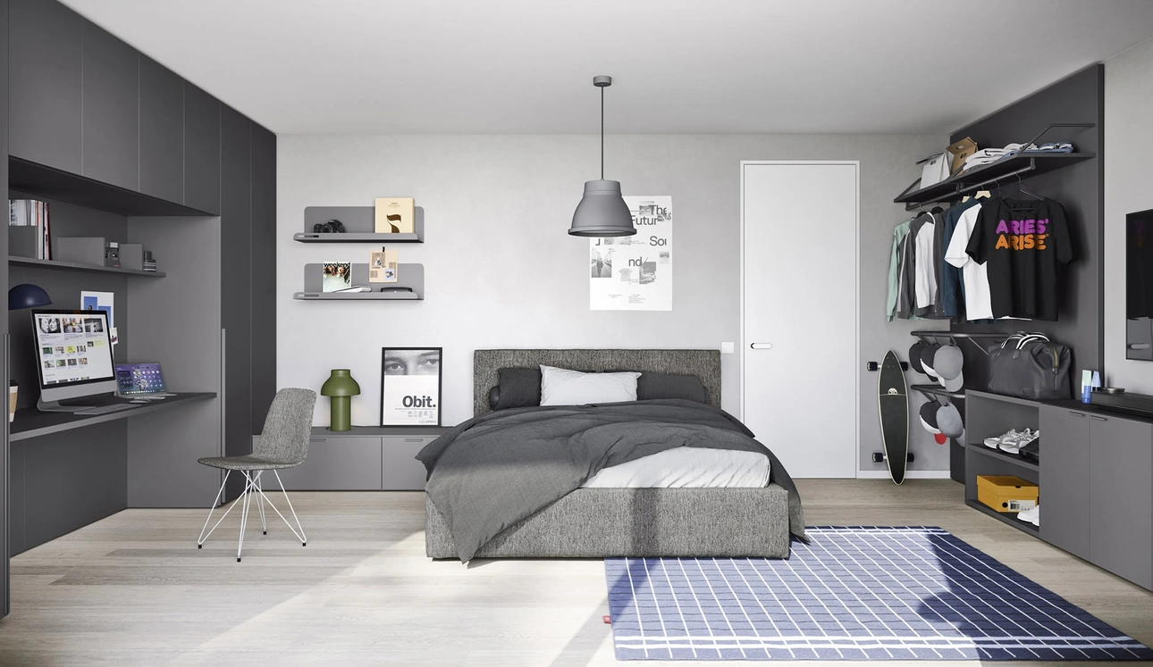 Letto singolo Wind di Nidi