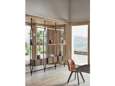Libreria Charlotte a soffitto 2 di Bontempi
