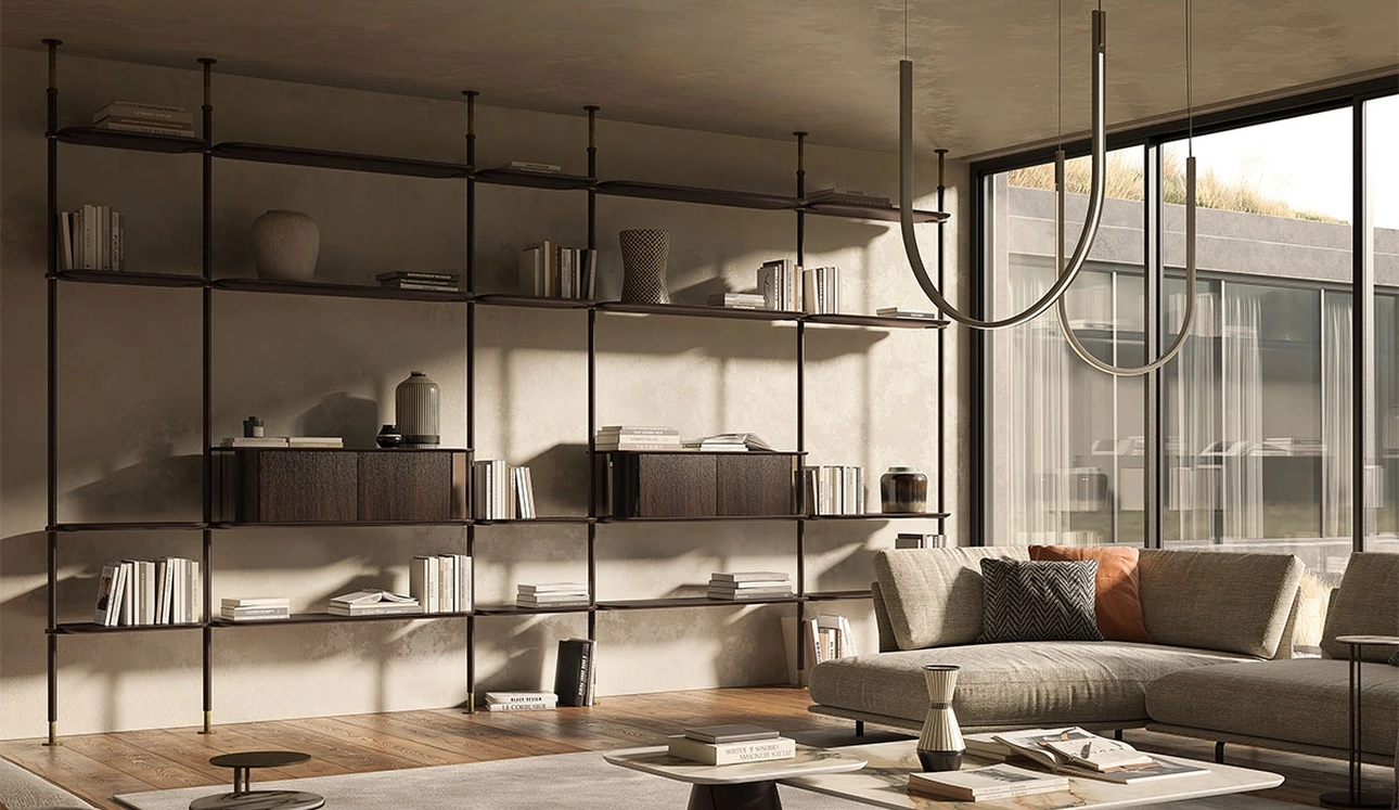 Libreria modulare Harbour di Cattelan Italia