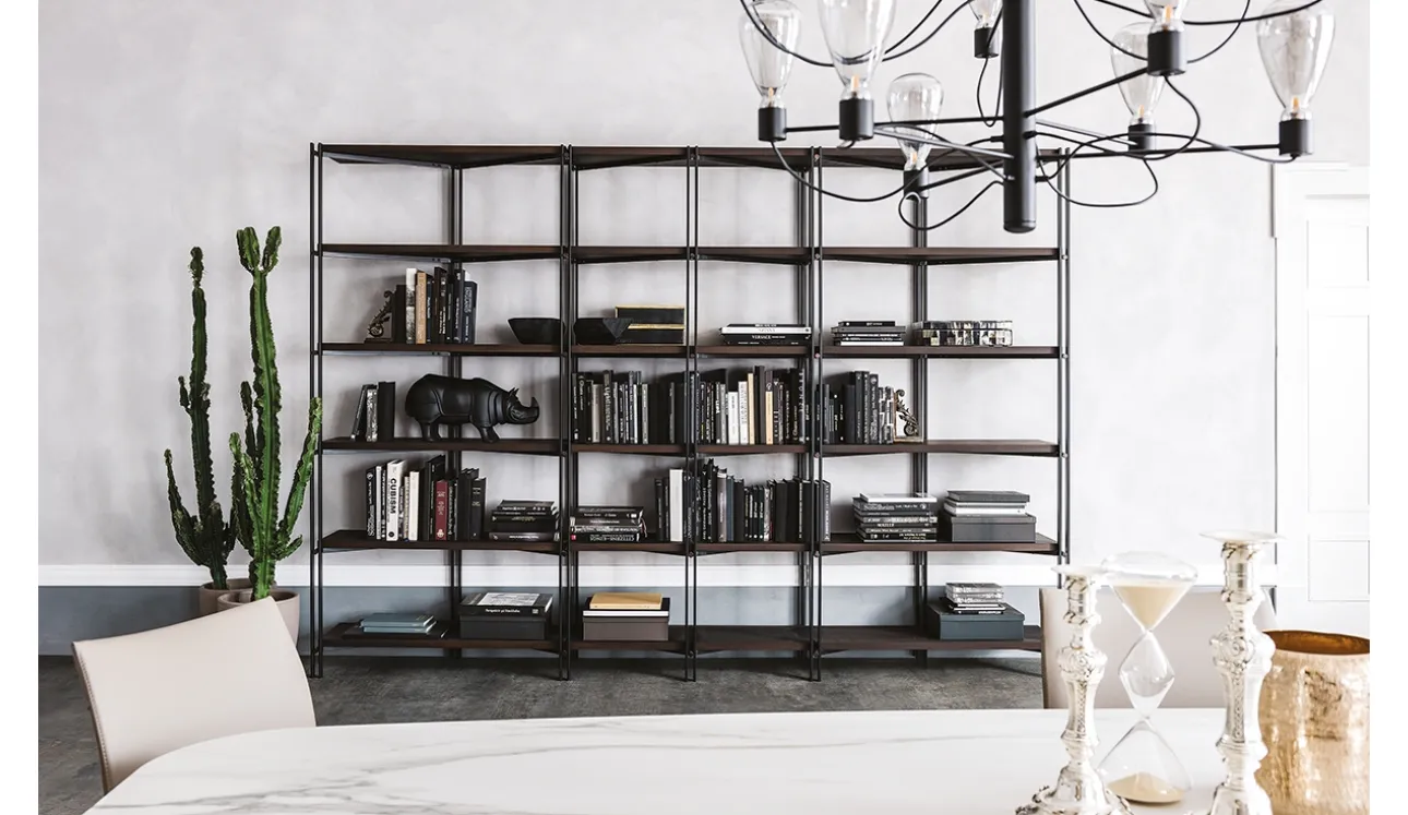 Libreria divisoria Hudson di Cattelan Italia
