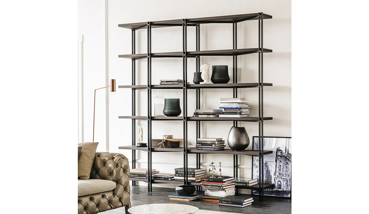 Libreria divisoria Hudson di Cattelan Italia