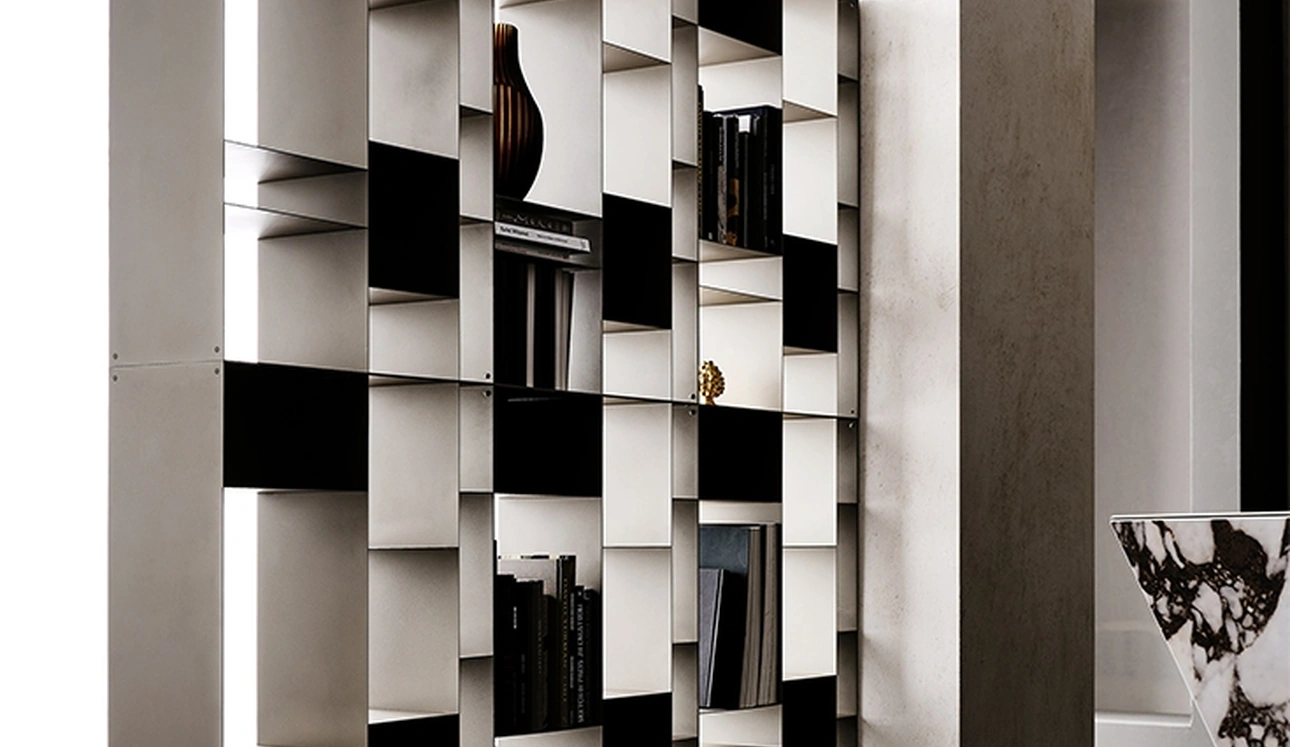 Libreria divisoria Latitude di Cattelan Italia