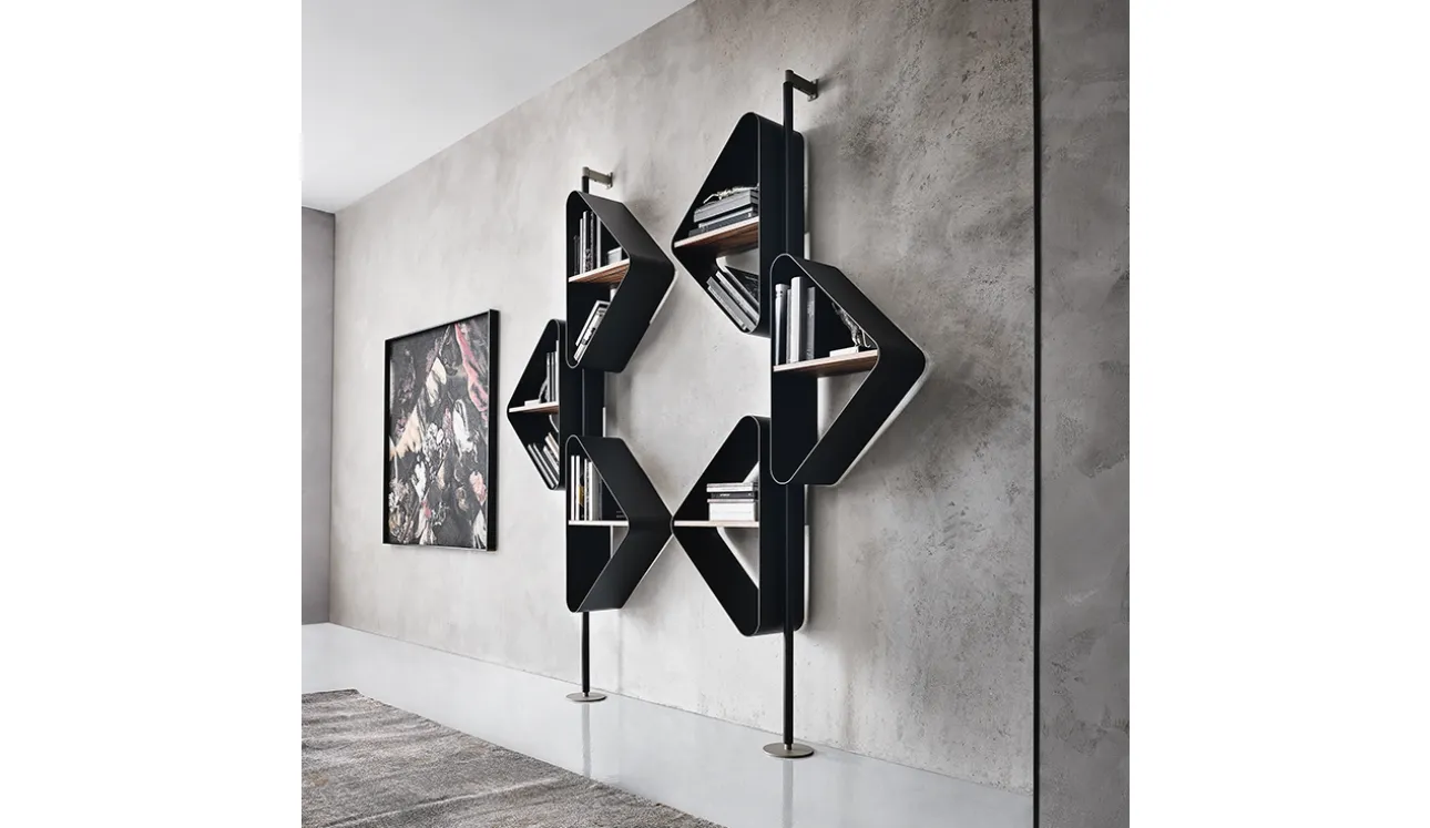 Libreria a muro di design Spinnaker di Cattelan Italia