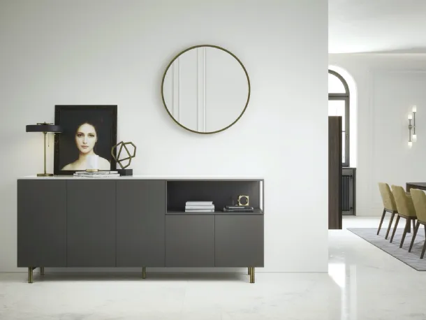 Madia Box 18 03 con piedini di Novamobili