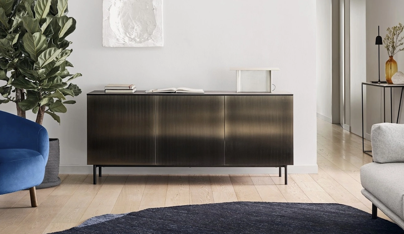 Madia Vertical in vetro di Calligaris