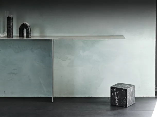 Consolle in acciaio Tee di Cattelan Italia