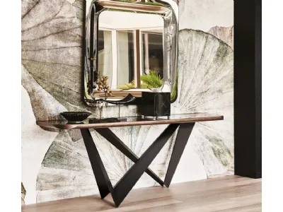 Consolle in ceramica effetto marmo Westin Keramik Premium di Cattelan Italia