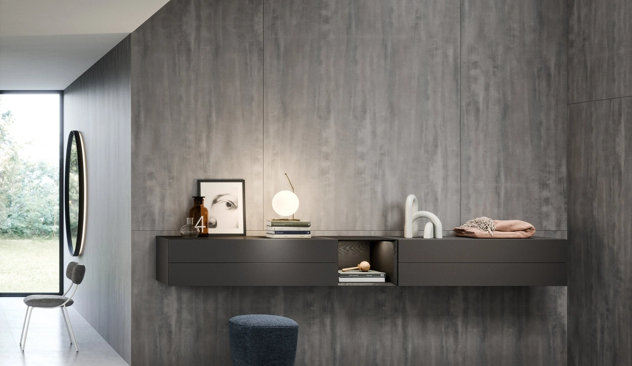 Mobile sospeso Easy System di Novamobili