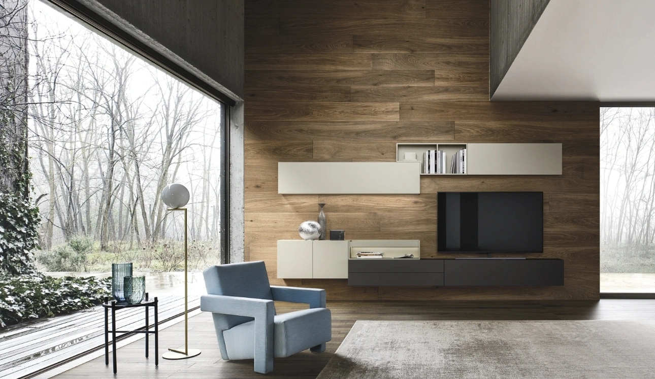 Parete Attrezzata Lampo 019 di Sangiacomo