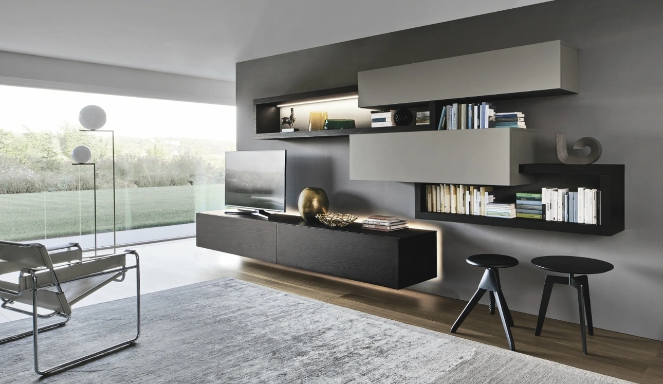 Parete Attrezzata Lampo 046 di Sangiacomo