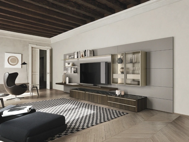 Parete Attrezzata Lampo 198 di Sangiacomo