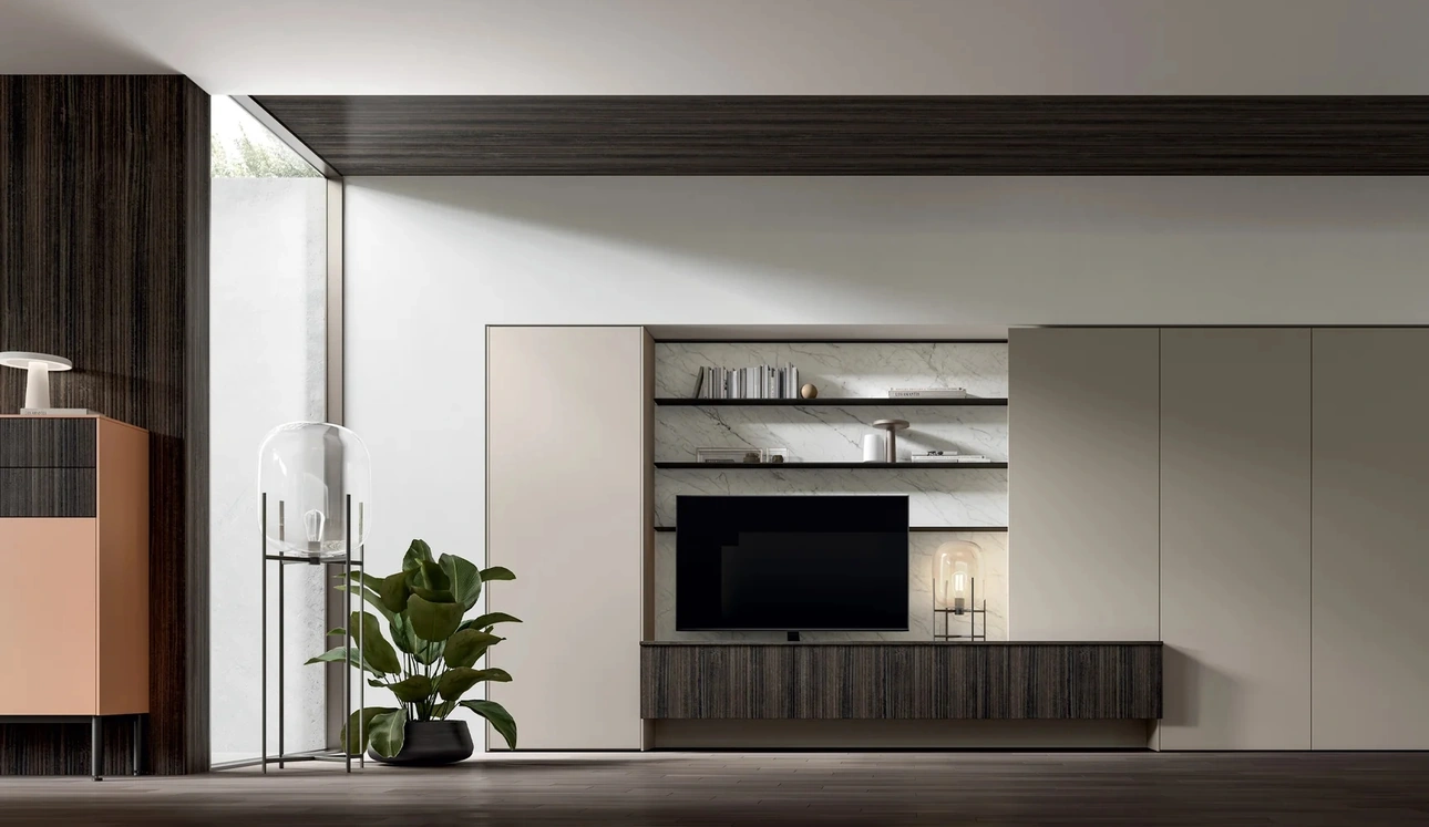 Parete Attrezzata Living Kali di Arredo3