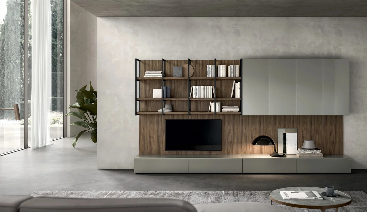 Parete Attrezzata Living Time di Arredo3