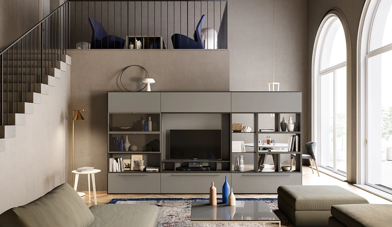 Parete Attrezzata My Space 18-02 di Alf Da Frè