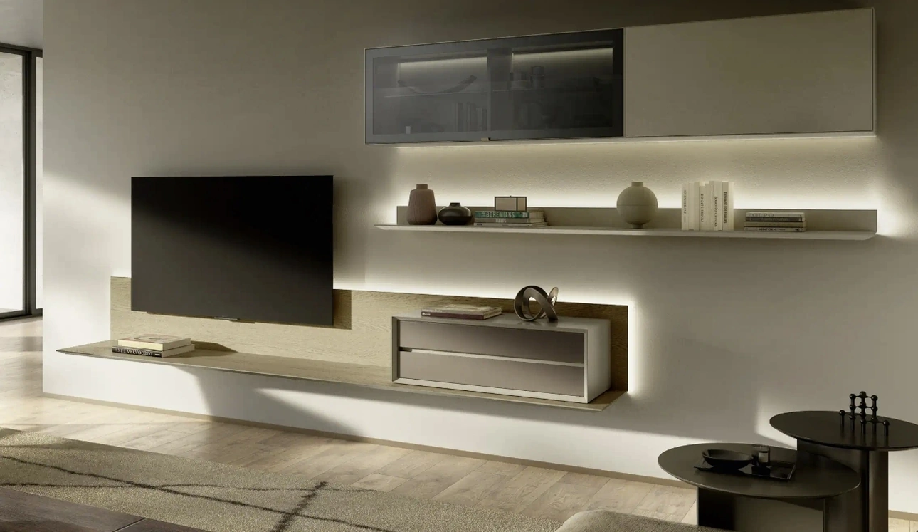 Parete Attrezzata Domino 02 di Sangiacomo