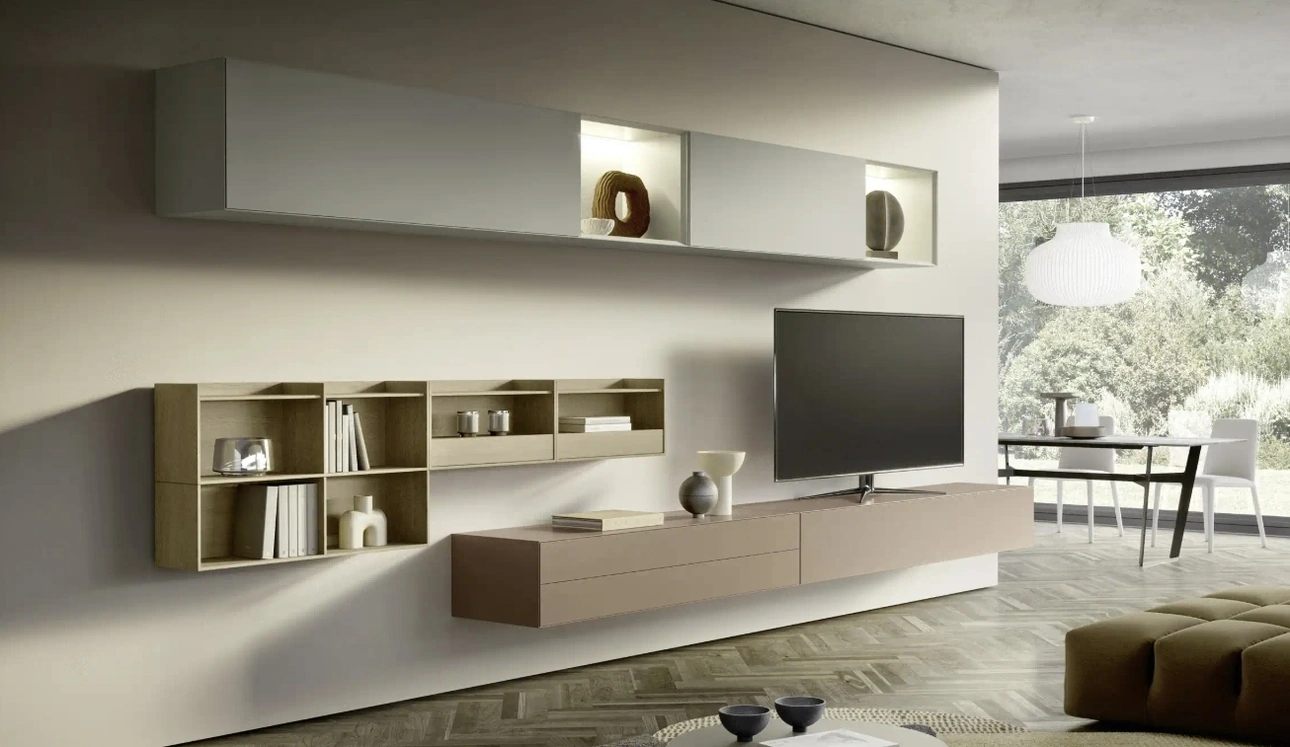 Parete Attrezzata Domino 03 di Sangiacomo