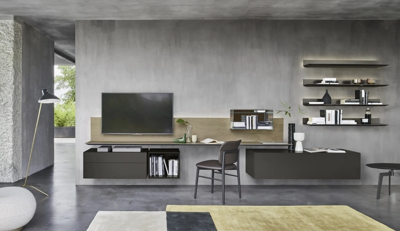 Parete Attrezzata Domino-07 Sangiacomo