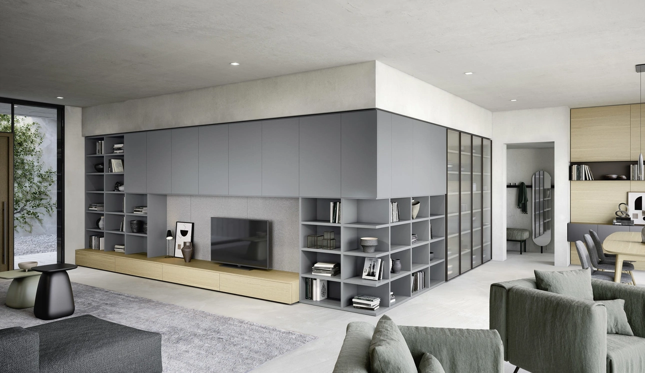 Parete Attrezzata Wall 30 06 di Novamobili