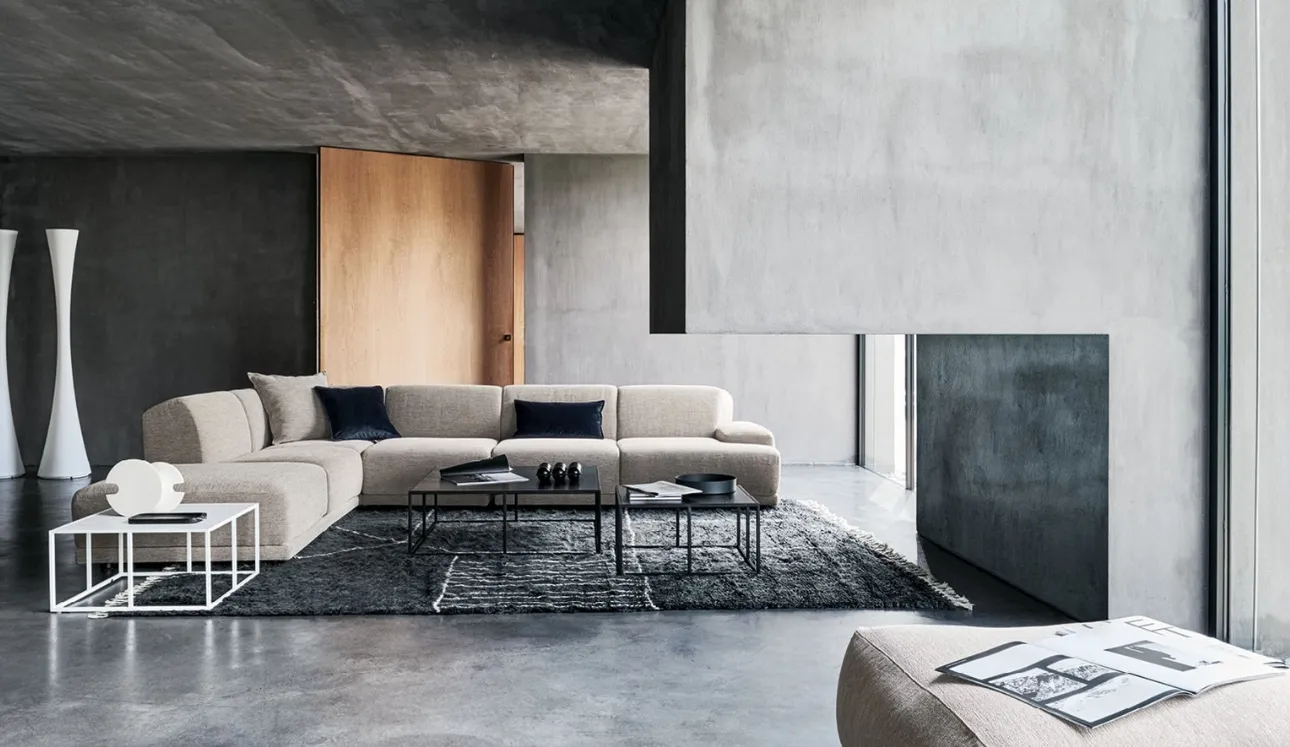 Divano angolare in tessuto Balmoral di Twils Lounge