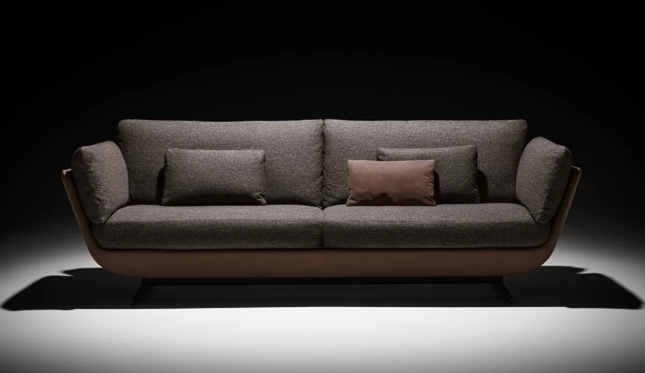 Divano lineare di design Biggie di Twils Lounge