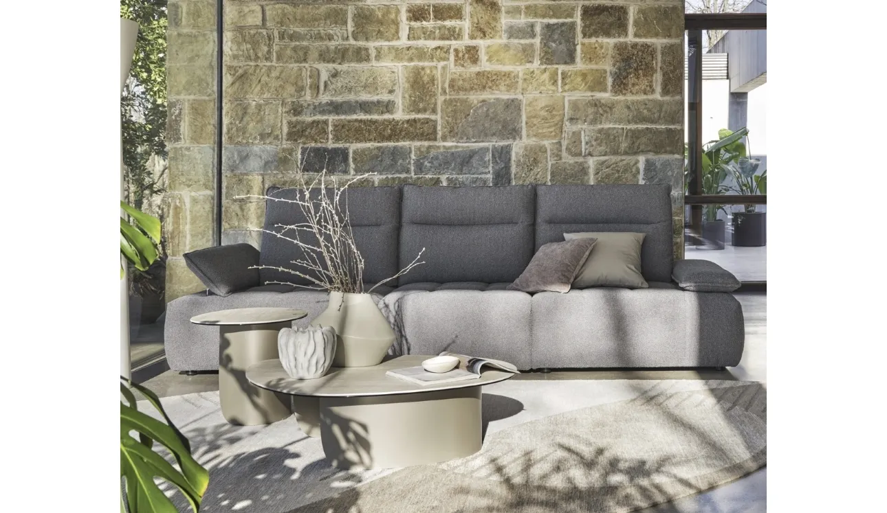 Divano lineare Equipe di Calligaris