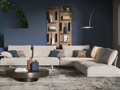 Divano angolare Heston di Cattelan Italia