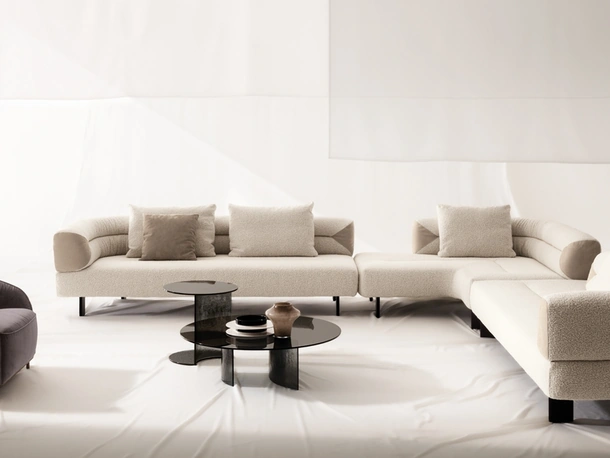 Salotto in tessuto Klarence di Nicoline